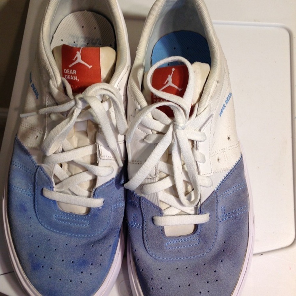 Jordan Series Dear Dean Men's Size 11 White Blue Lifestyle Sneakers